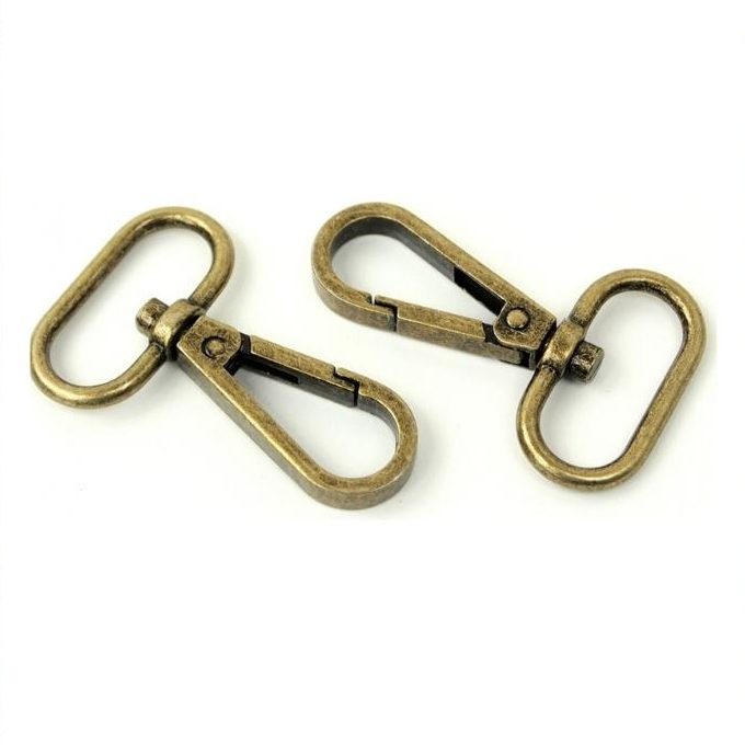 1" Swivel Hook Set in Antique