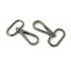 1" Swivel Hook Set in Gunmetal