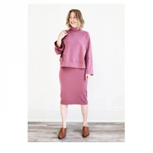 Sew House Seven Cosmos Sweatshirt & Elemental Skirt Pattern (2 Sizes Available) - Image 3