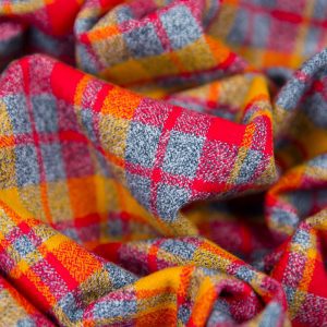 Robert Kaufman Mammoth Plaid Flannel in Crimson - Image 3