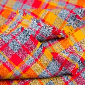 Robert Kaufman Mammoth Plaid Flannel in Crimson - Image 4