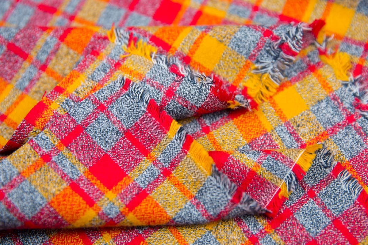 Robert Kaufman Mammoth Plaid Flannel in Crimson - Image 4