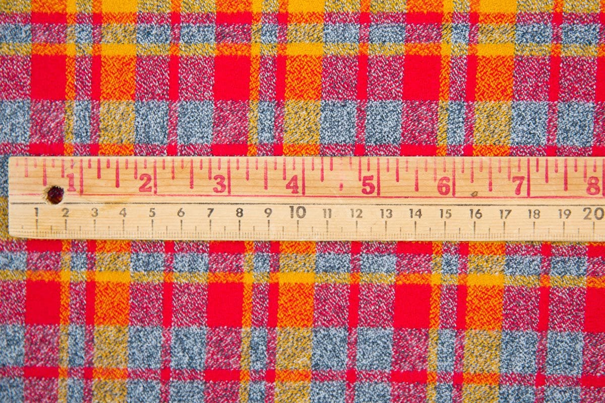 Robert Kaufman Mammoth Plaid Flannel in Crimson - Image 5