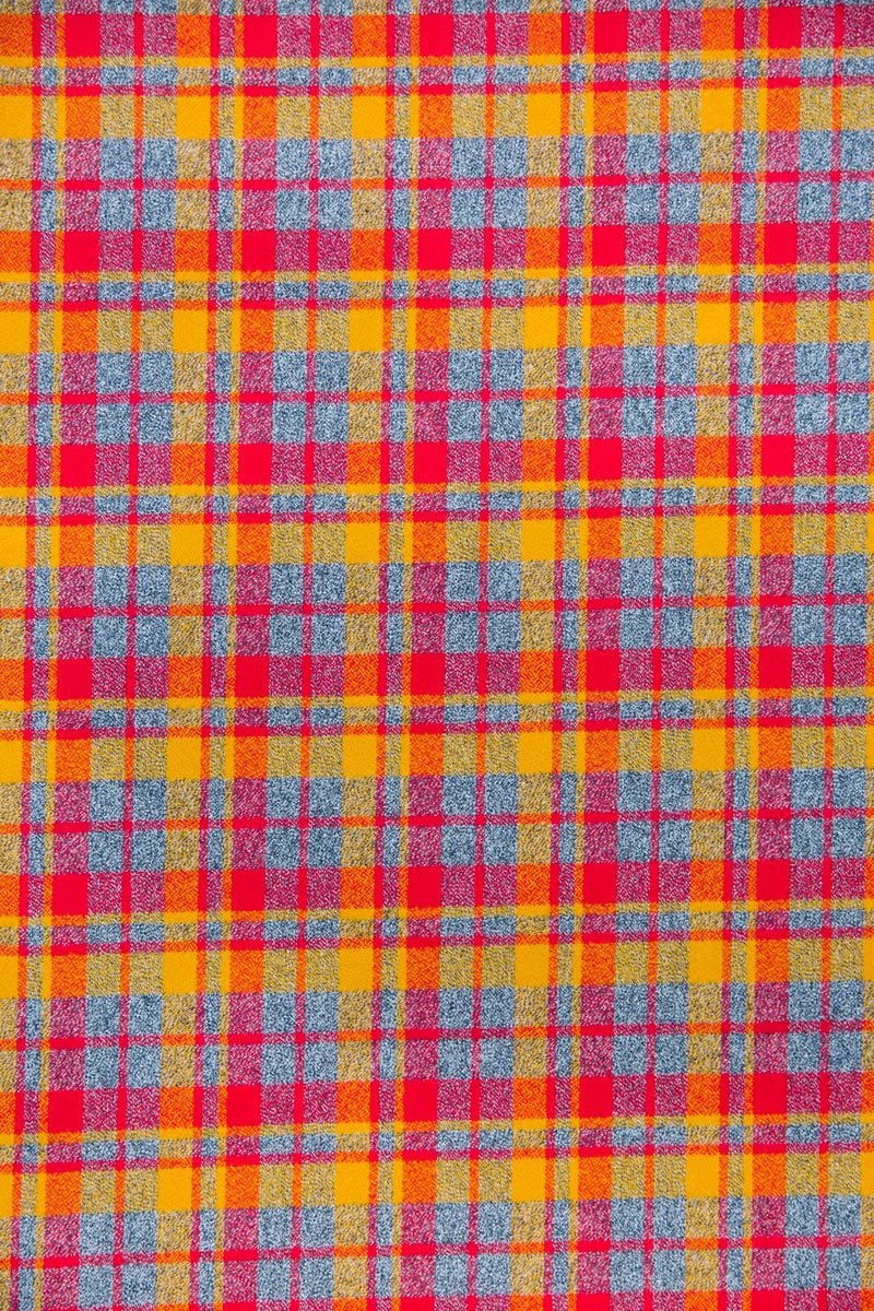 Robert Kaufman Mammoth Plaid Flannel in Crimson