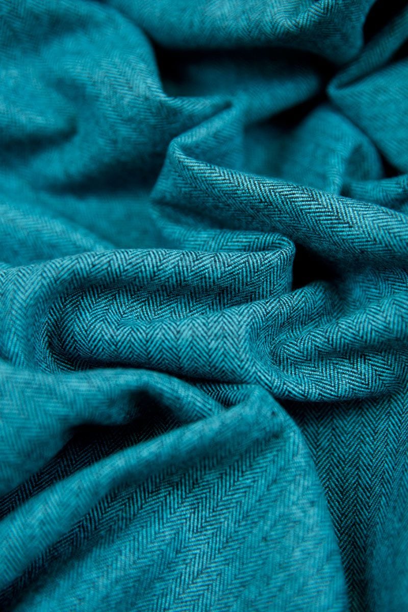 Robert Kaufman Shetland Flannel in Ocean - Image 3