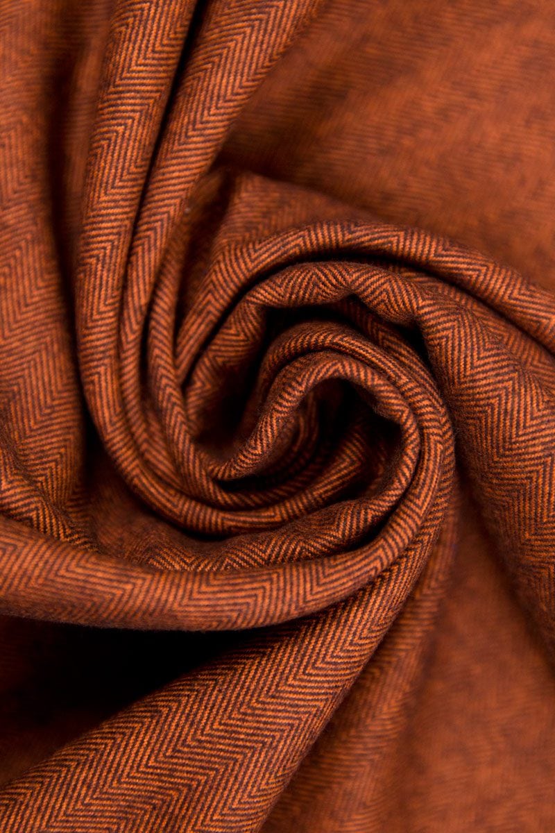Robert Kaufman Shetland Flannel in Russet - Image 2