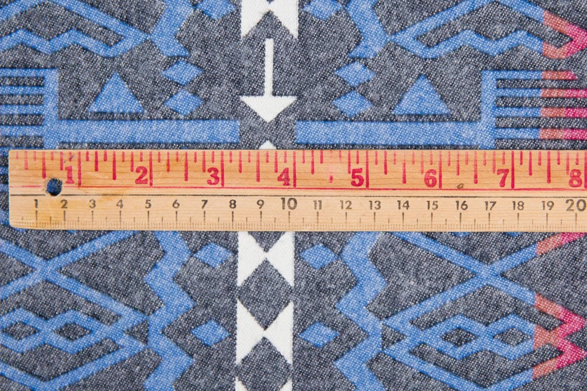 Robert Kaufman Taos Flannel in Black No. 2 - Image 5