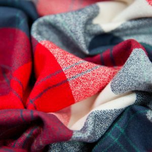 Robert Kaufman Mammoth Flannel in Americana with Big Print - Image 3