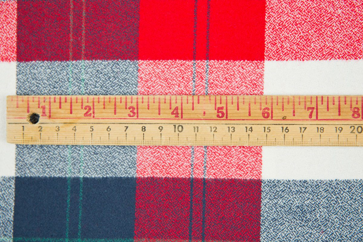 Robert Kaufman Mammoth Flannel in Americana with Big Print - Image 5
