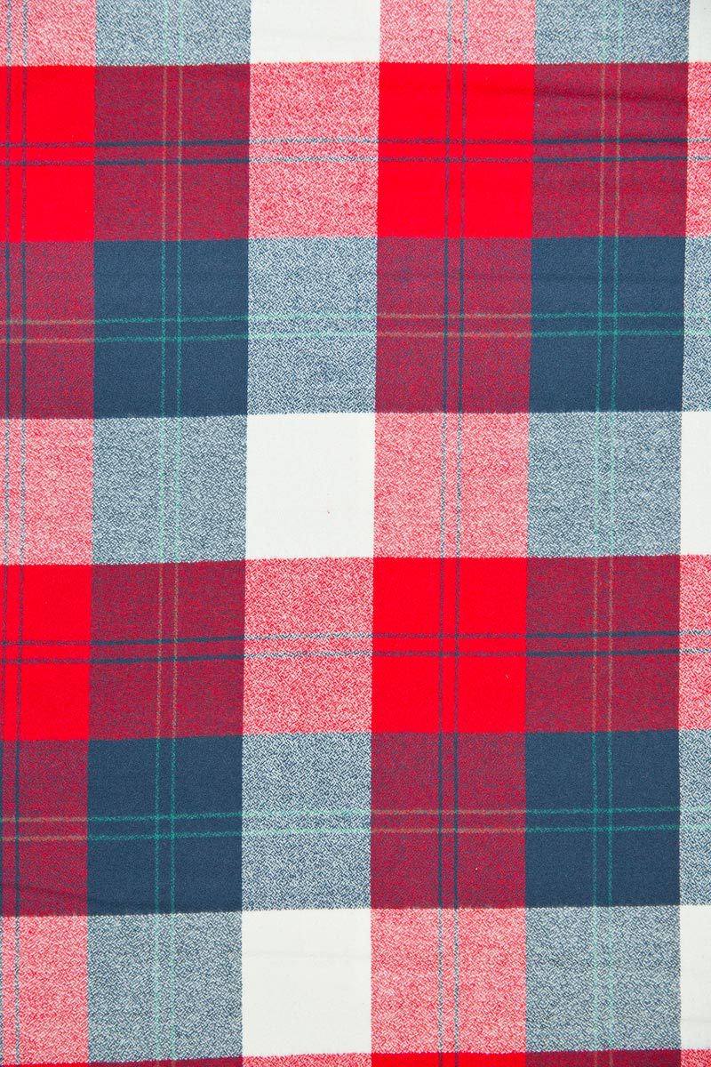 Robert Kaufman Mammoth Flannel in Americana with Big Print