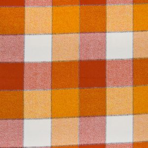Mammoth Flannel in Rust and Pumpkin