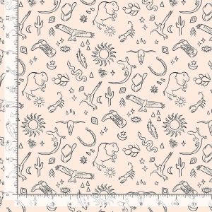 Wild & Free - Southwestern Icons QC in Dawn