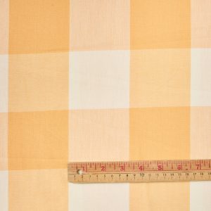 Alternative view of Swedish Holiday Plaid in Goldenrod