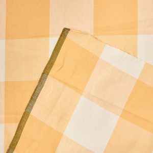 Swedish Holiday Plaid in Goldenrod - Image 3