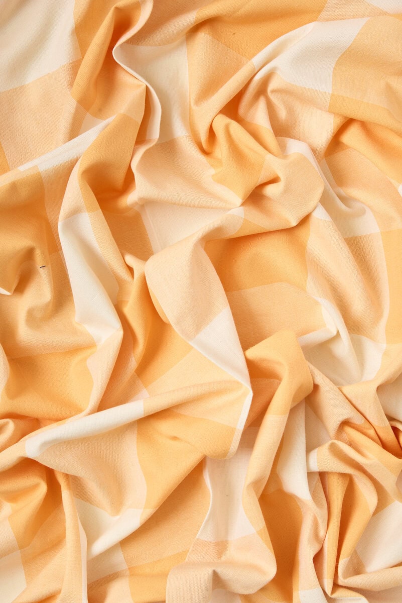 Swedish Holiday Plaid in Goldenrod - Image 4
