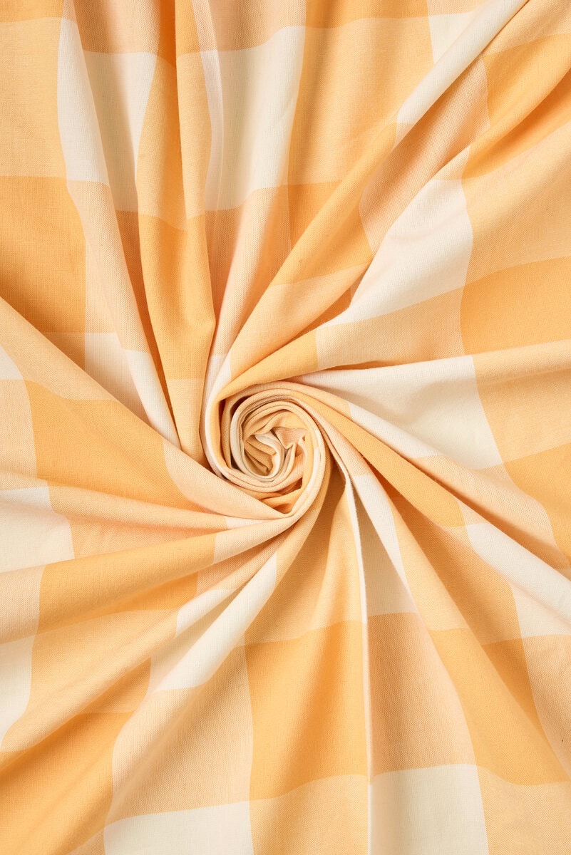 Swedish Holiday Plaid in Goldenrod - Image 5