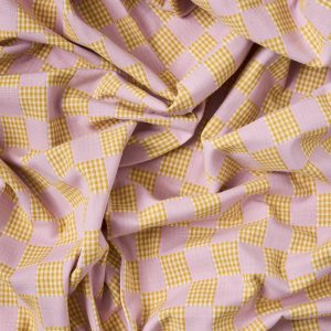 Checkmate Checkers Cotton in Ametrine - Image 4