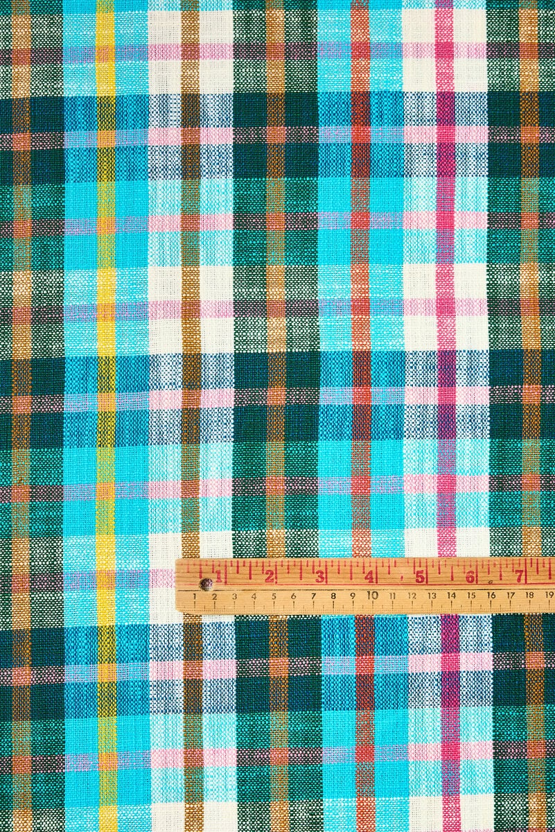 Warp & Weft Mystic Fable - Capelet Chore Coat Cotton in Jade - Image 2