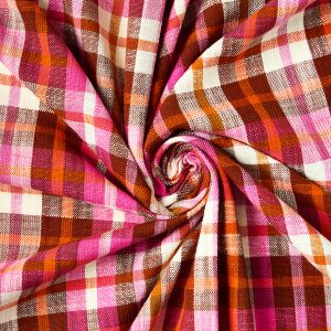 Warp & Weft Mystic Fable - Capelet Chore Coat Cotton in Pink - Image 5