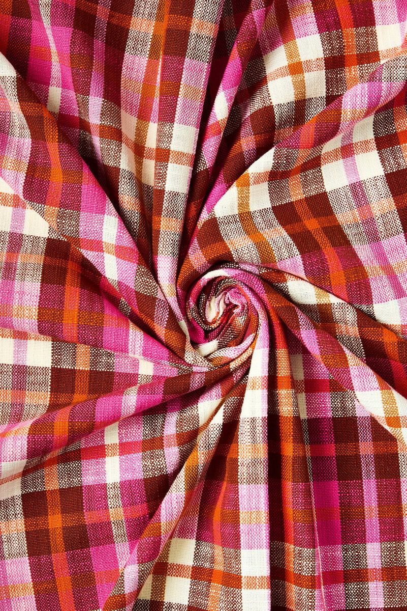 Warp & Weft Mystic Fable - Capelet Chore Coat Cotton in Pink - Image 5