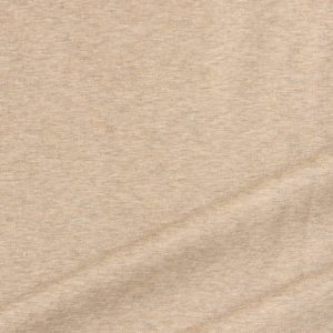 Designer Wool/Cotton Fleece Knit in Oatmeal