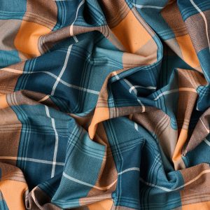 Arcade Woven Cotton in Midnight - Image 5