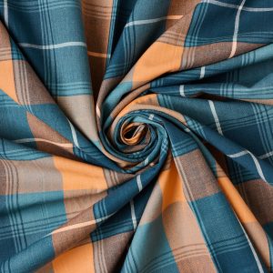 Arcade Woven Cotton in Midnight - Image 6