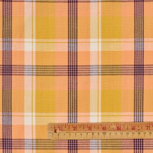 Alternative view of Arcade Woven Cotton in Apricot