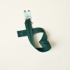 A green zipper