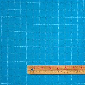 Alternative view of Intervals - Large Check Cotton in Denim