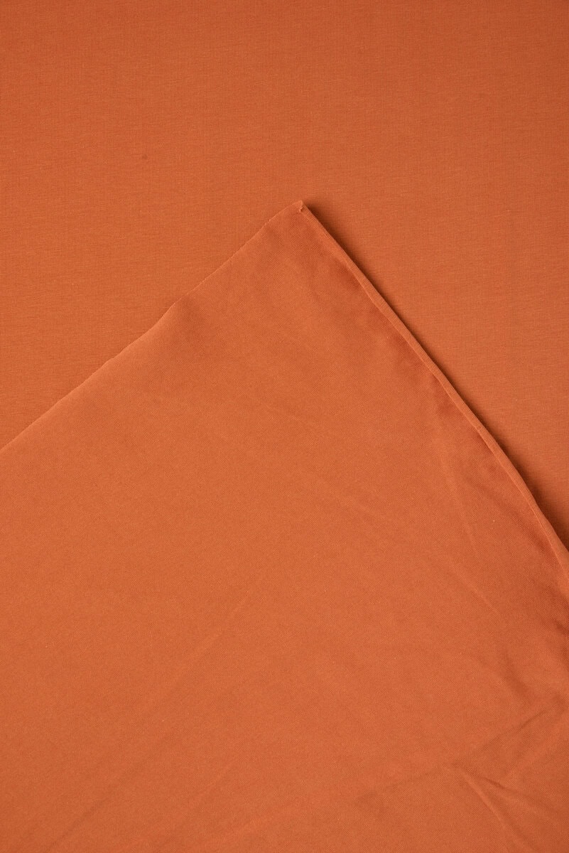 Jersey Knit in Terracotta - Image 3
