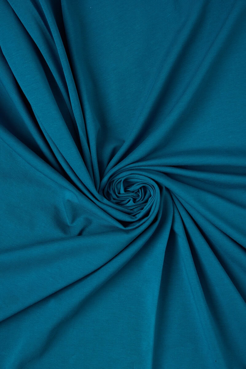 Jersey Knit in Petrol - Image 5
