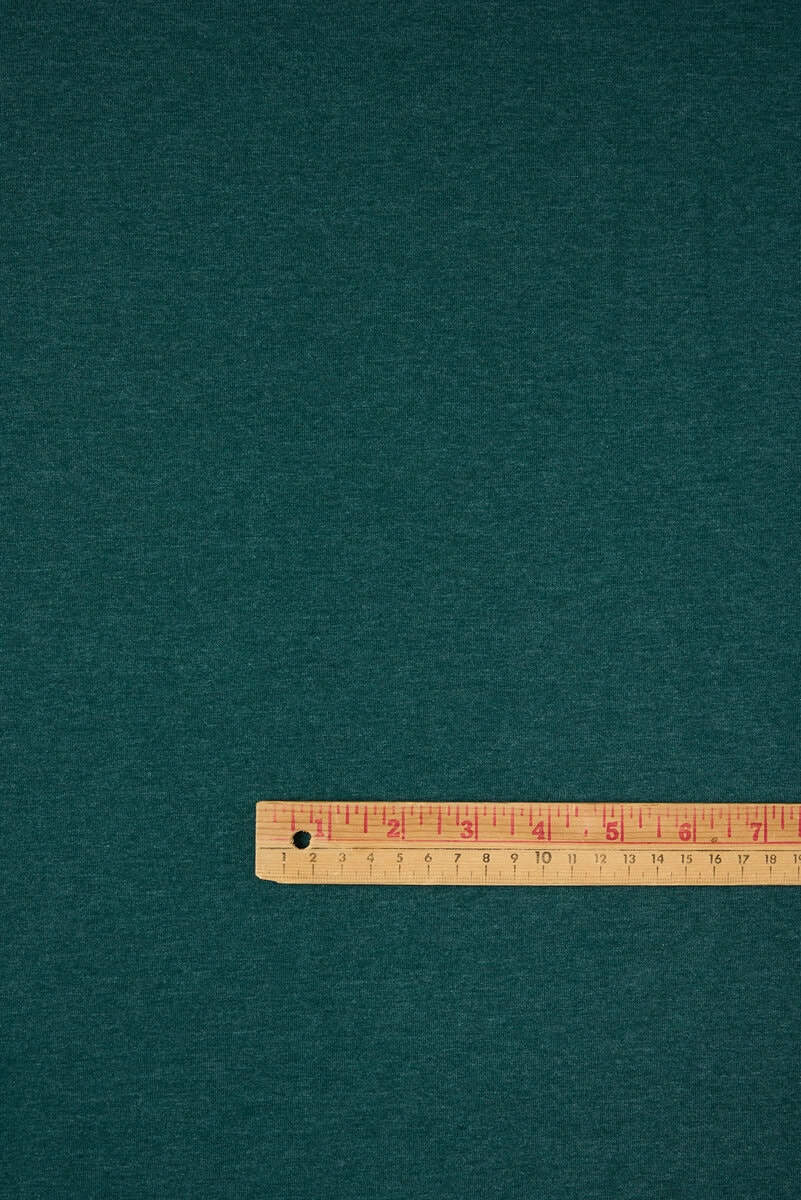 Jersey Knit in Heathered Spruce - Image 2
