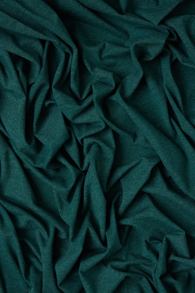 Jersey Knit in Heathered Spruce - Image 4