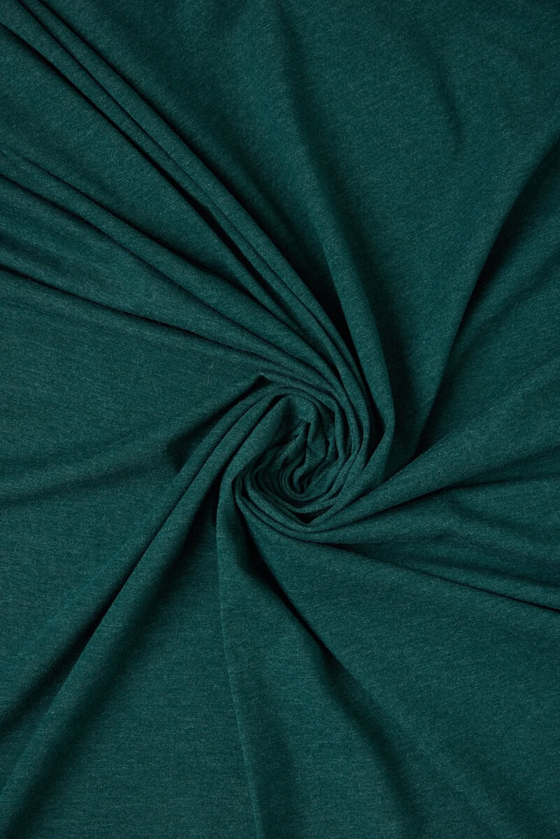 Jersey Knit in Heathered Spruce - Image 5