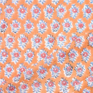 Block Print Indian Cotton in Pippi Fleur