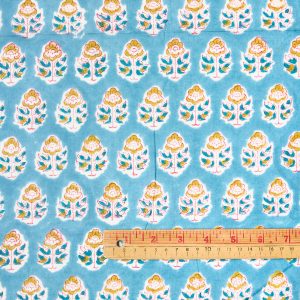 Alternative view of Block Print Indian Cotton in Midsummer