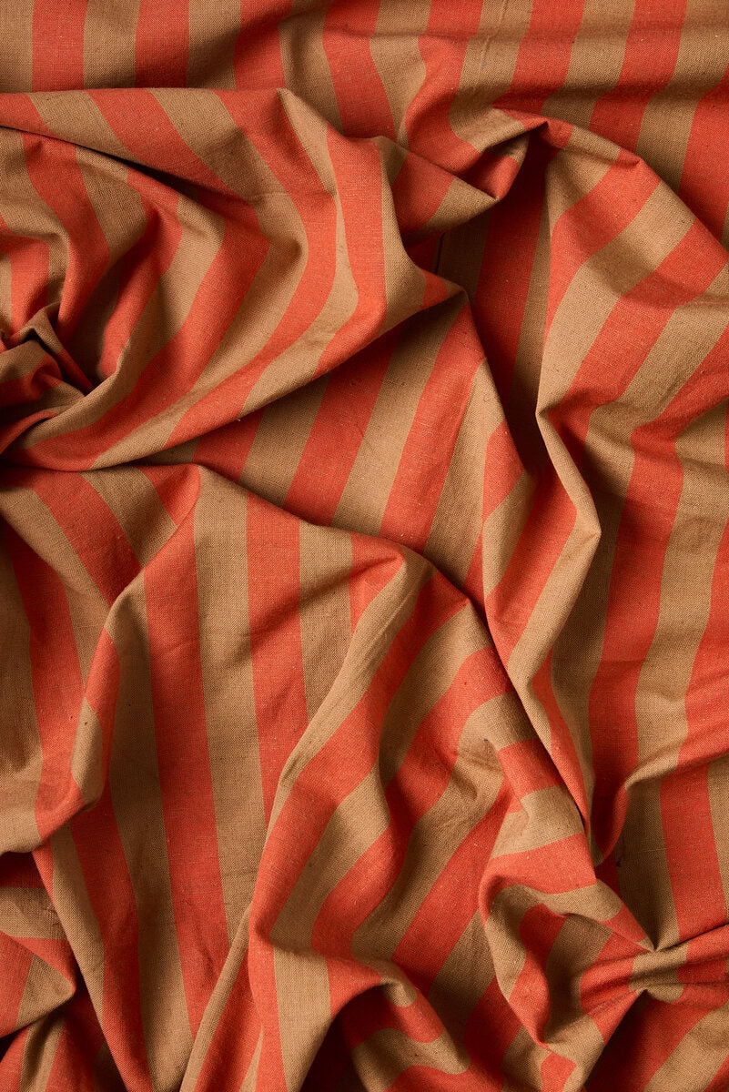 Cotton/Linen Stripe Hampstead - Image 4
