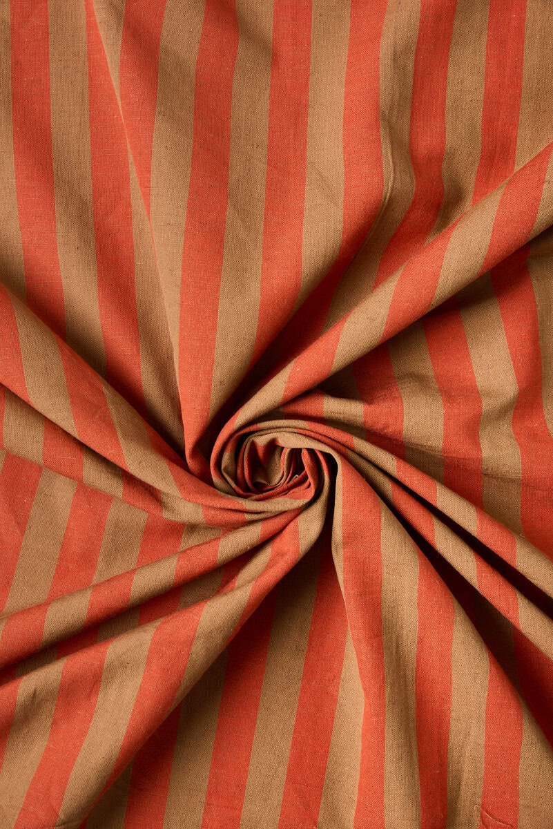 Cotton/Linen Stripe Hampstead - Image 5