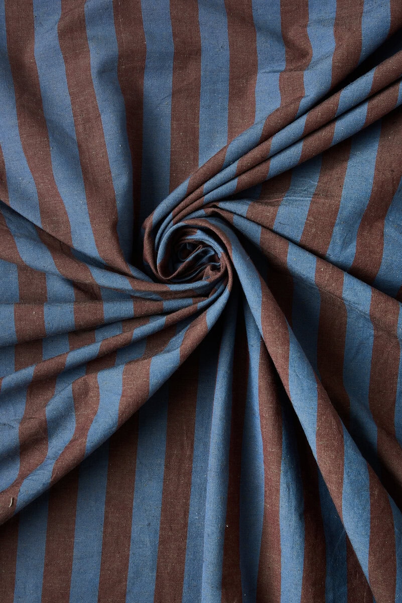 Organic Cotton/Linen Stripe in Workwear - Image 5