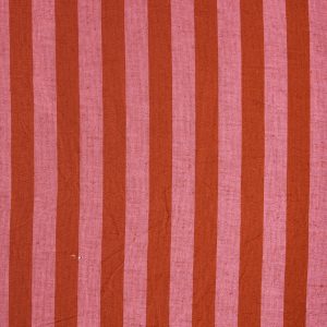 Organic Cotton/Linen Stripe in Pink Blush - Image 2