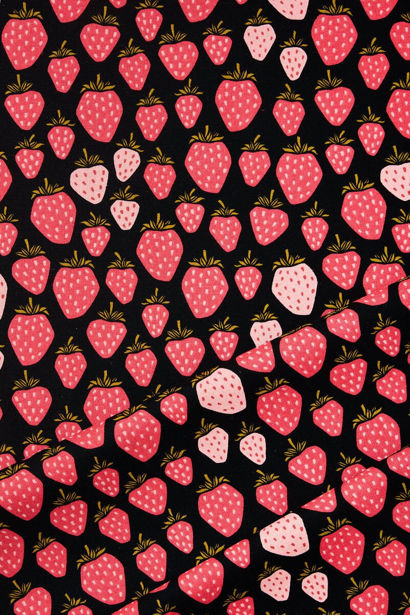 Queen Of Berries Canvas in After Midnight