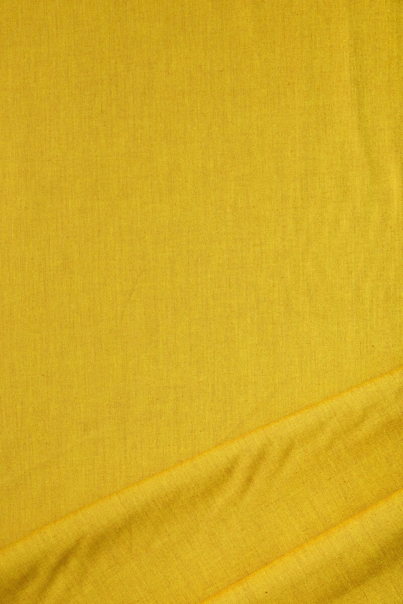 Artisan Yarn-Dyed Cotton in Yellow/Copper