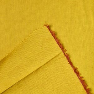 Artisan Yarn-Dyed Cotton in Yellow/Copper - Image 3