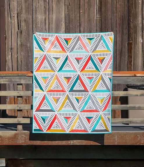 Semaphore Stripes Quilt Pattern - Image 2
