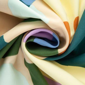 Telio Picasso Poplin in Cream Multi