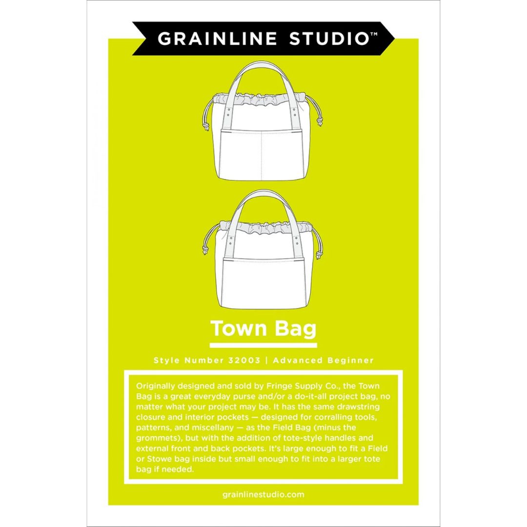 Grainline Town Bag Pattern