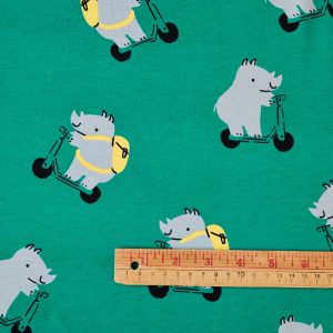 Alternative view of Brushed Sweatshirt Knit - Rhinos