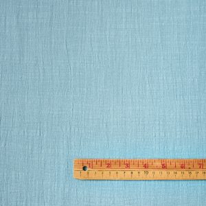 Washed Cotton Slub in Robins Egg - Image 2