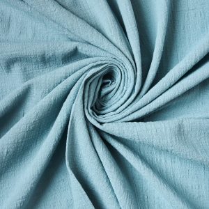 Washed Cotton Slub in Robins Egg - Image 5